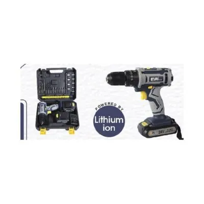 EM-24V Lithium Drill Kit